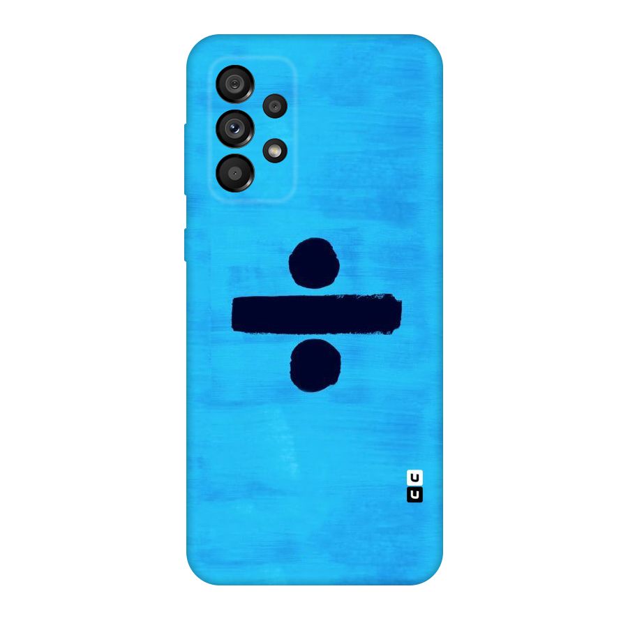 Math And Blue Original Polycarbonate Back Case for Galaxy A73 5G
