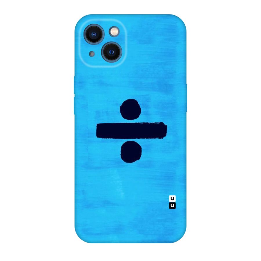 Math And Blue Original Polycarbonate Back Case for iPhone 13