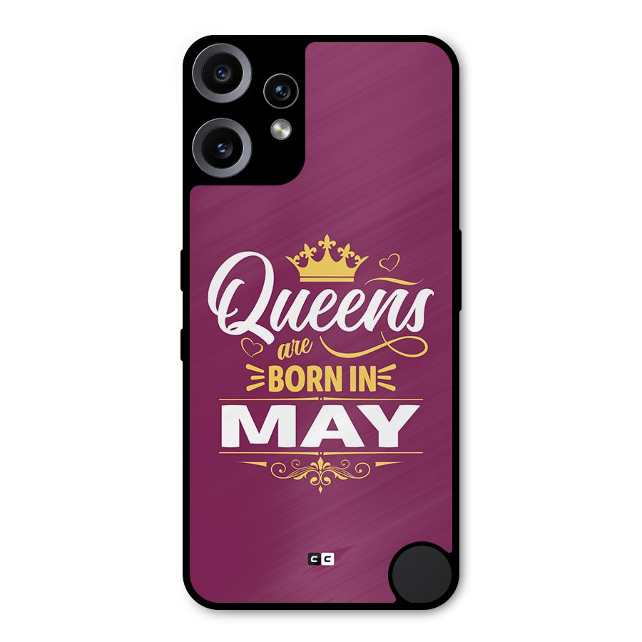 May Born Queens Metal Back Case for Nothing CMF Phone 2 Pro