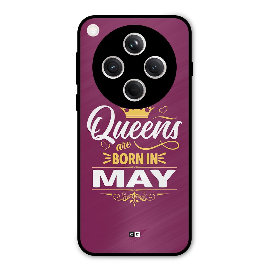 May Born Queens Metal Back Case for Oppo Find X8