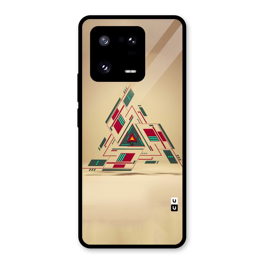 Maze Triangle Glass Back Case for Xiaomi 13 Pro