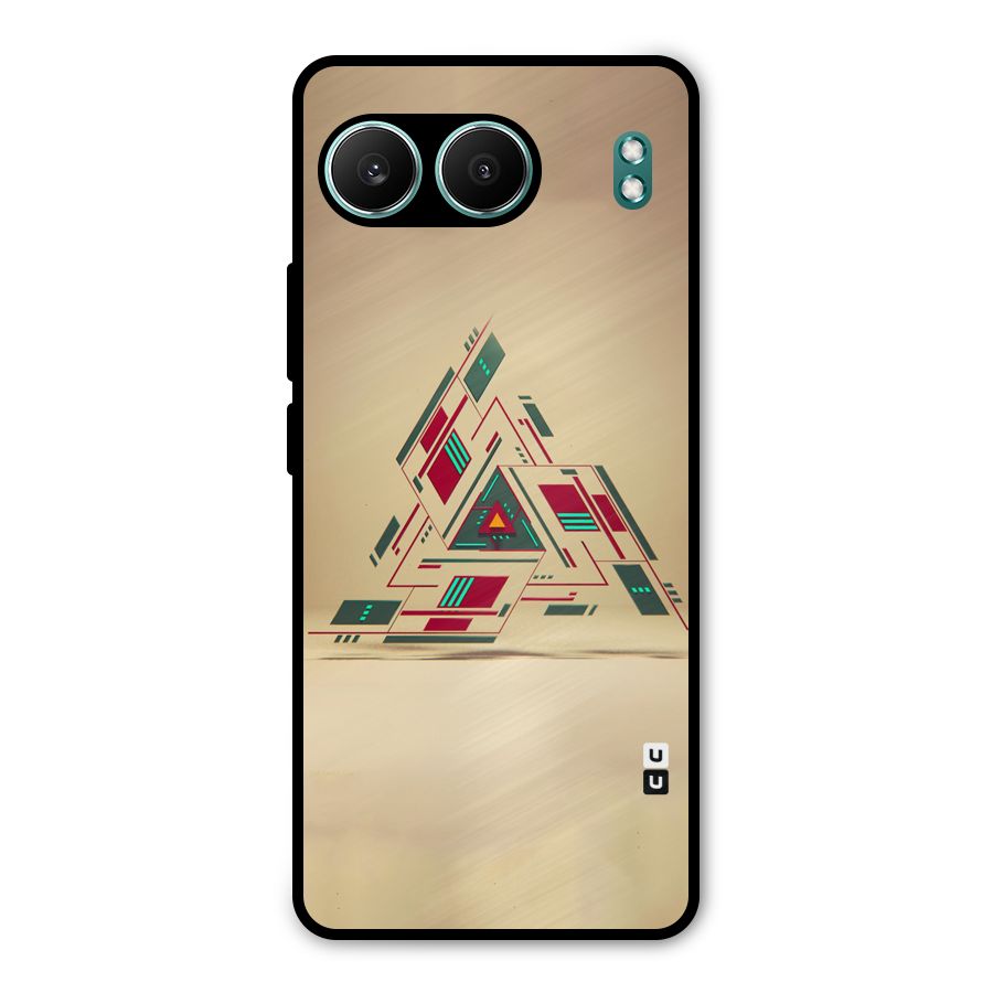 Maze Triangle Metal Back Case for OnePlus Nord 4