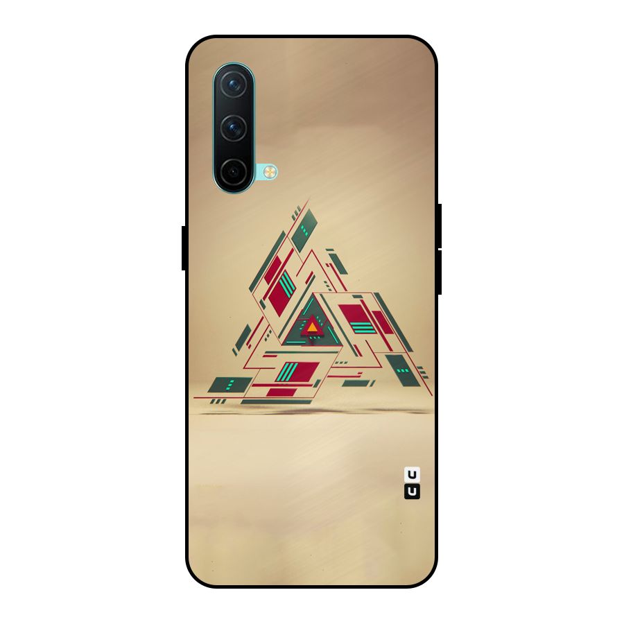 Maze Triangle Metal Back Case for OnePlus Nord CE 5G