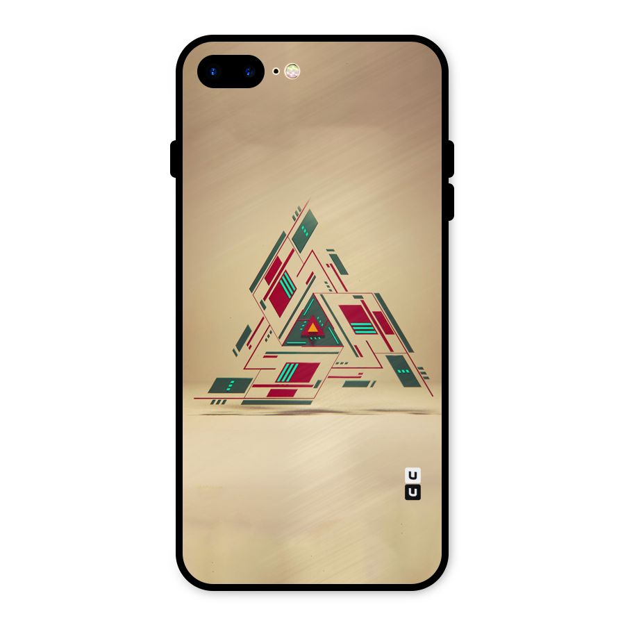 Maze Triangle Metal Back Case for iPhone 7 Plus