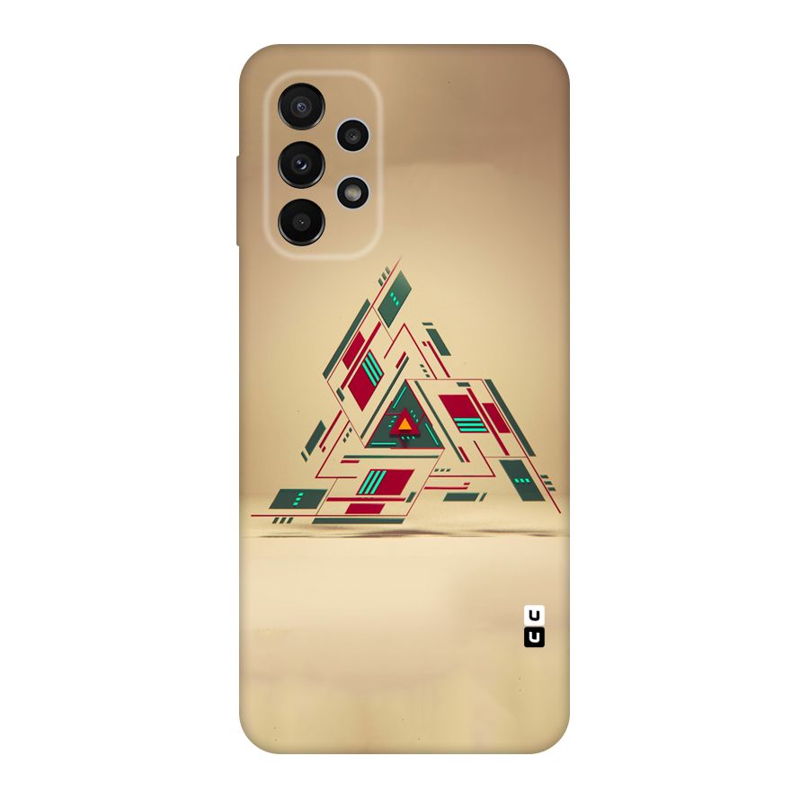 Maze Triangle Original Polycarbonate Back Case for Galaxy A23