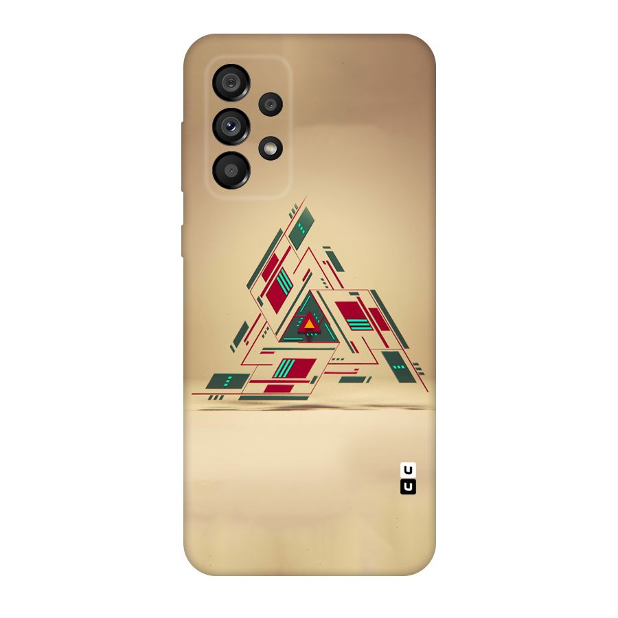 Maze Triangle Original Polycarbonate Back Case for Galaxy A73 5G