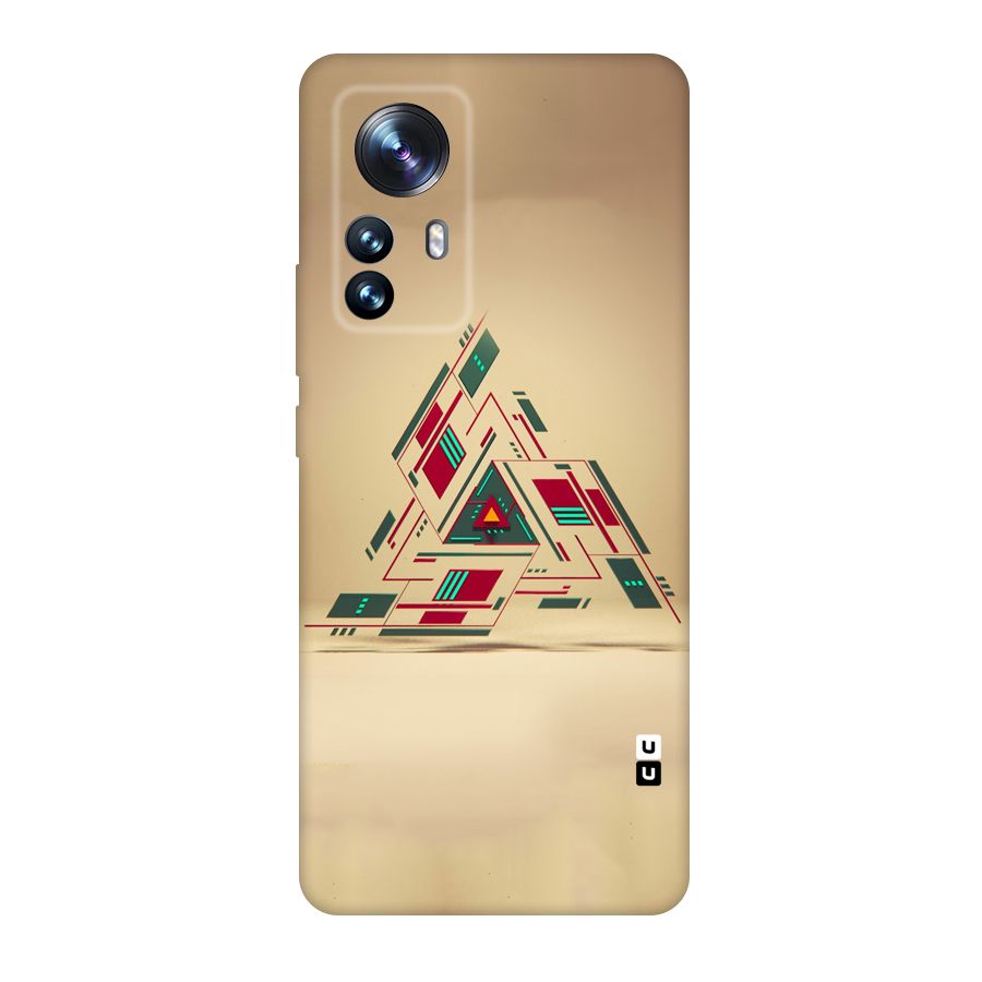 Maze Triangle Original Polycarbonate Back Case for Xiaomi 12 Pro