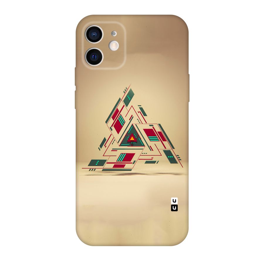 Maze Triangle Original Polycarbonate Back Case for iPhone 12