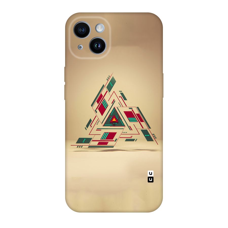 Maze Triangle Original Polycarbonate Back Case for iPhone 14