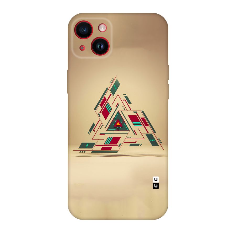 Maze Triangle Original Polycarbonate Back Case for iPhone 14 Plus