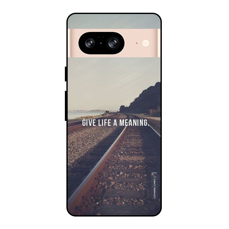 Meaning To Life Metal Back Case for Google Pixel 8