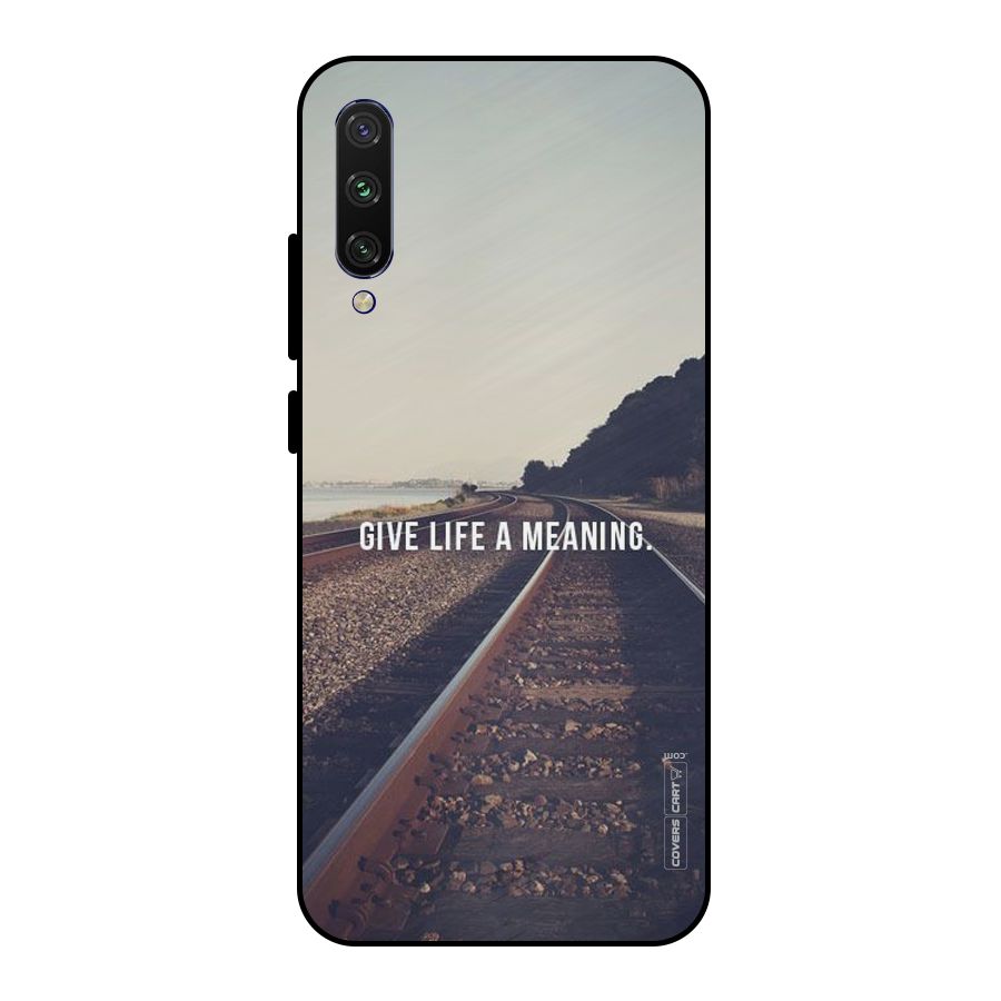 Meaning To Life Metal Back Case for Mi A3