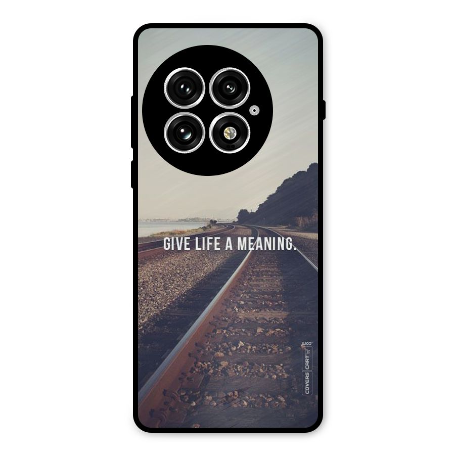 Meaning To Life Metal Back Case for OnePlus 13