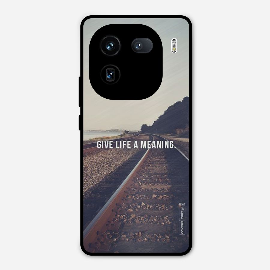 Meaning To Life Metal Back Case for iQOO 12