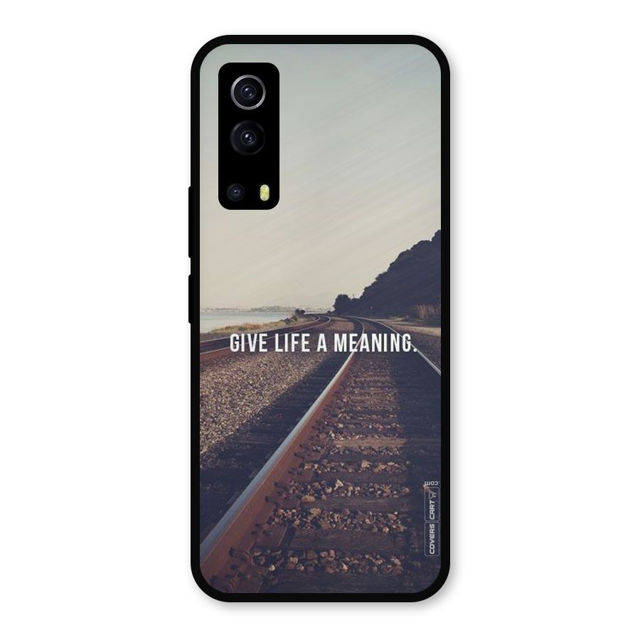 Meaning To Life Metal Back Case for iQOO Z3