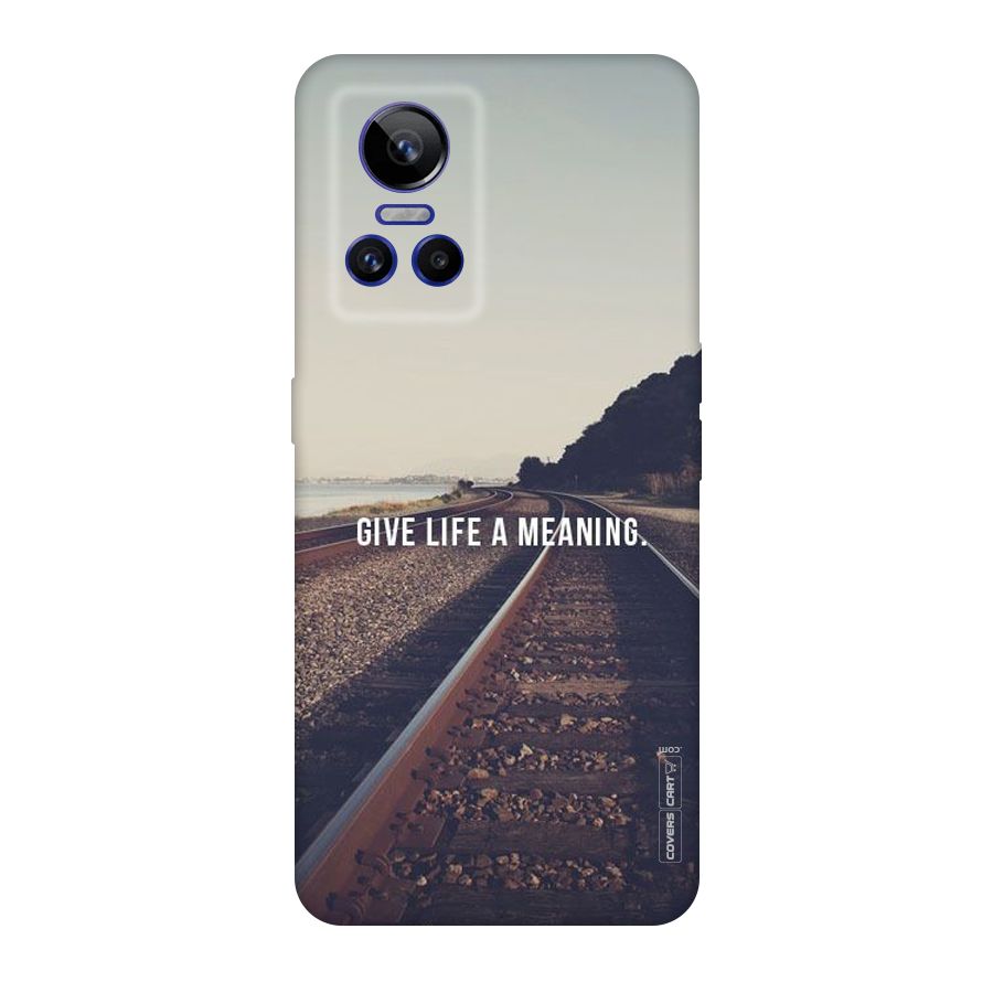 Meaning To Life Original Polycarbonate Back Case for Realme GT Neo 3