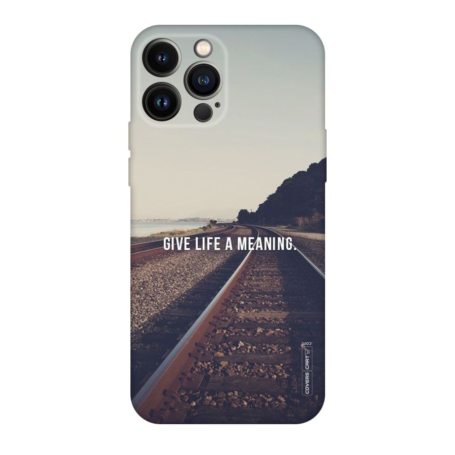 Meaning To Life Original Polycarbonate Back Case for iPhone 13 Pro Max