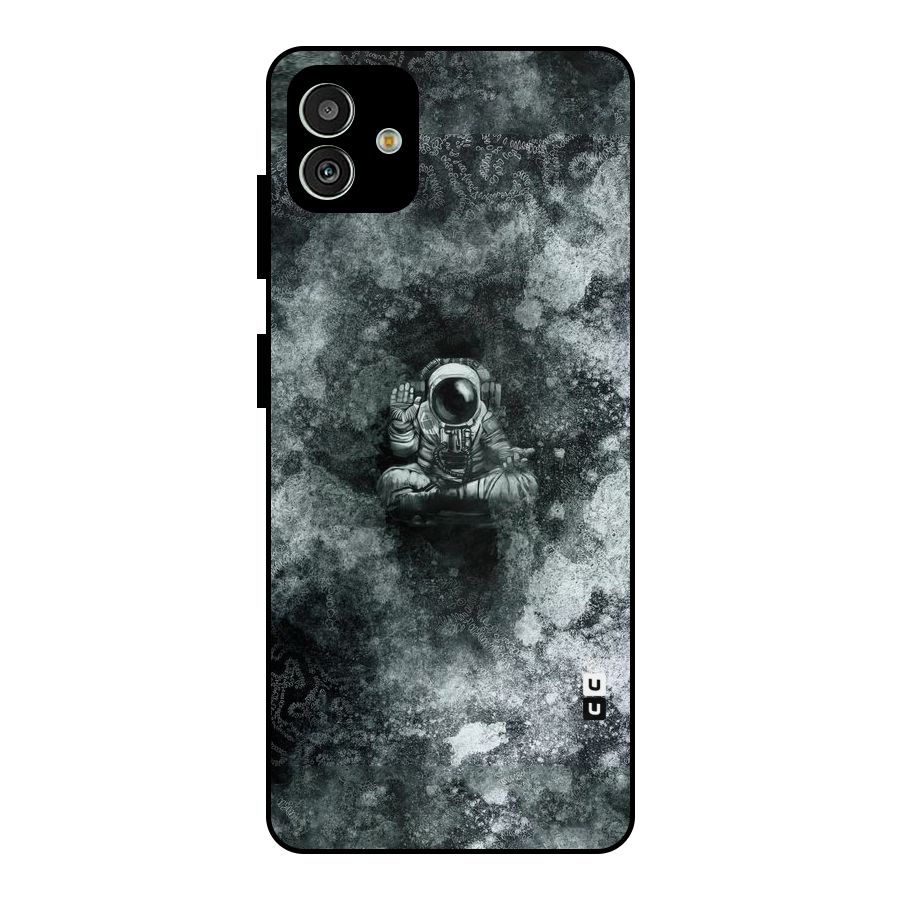 Meditating Spaceman Metal Back Case for Galaxy M13 5G