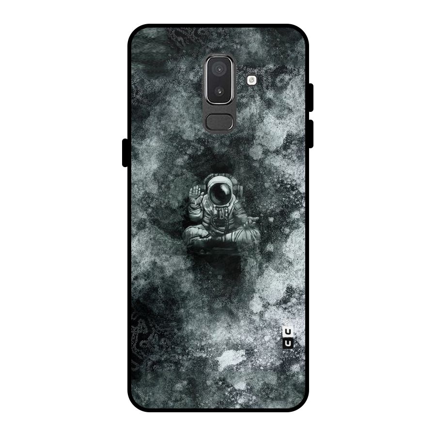 Meditating Spaceman Metal Back Case for Galaxy On8 (2018)