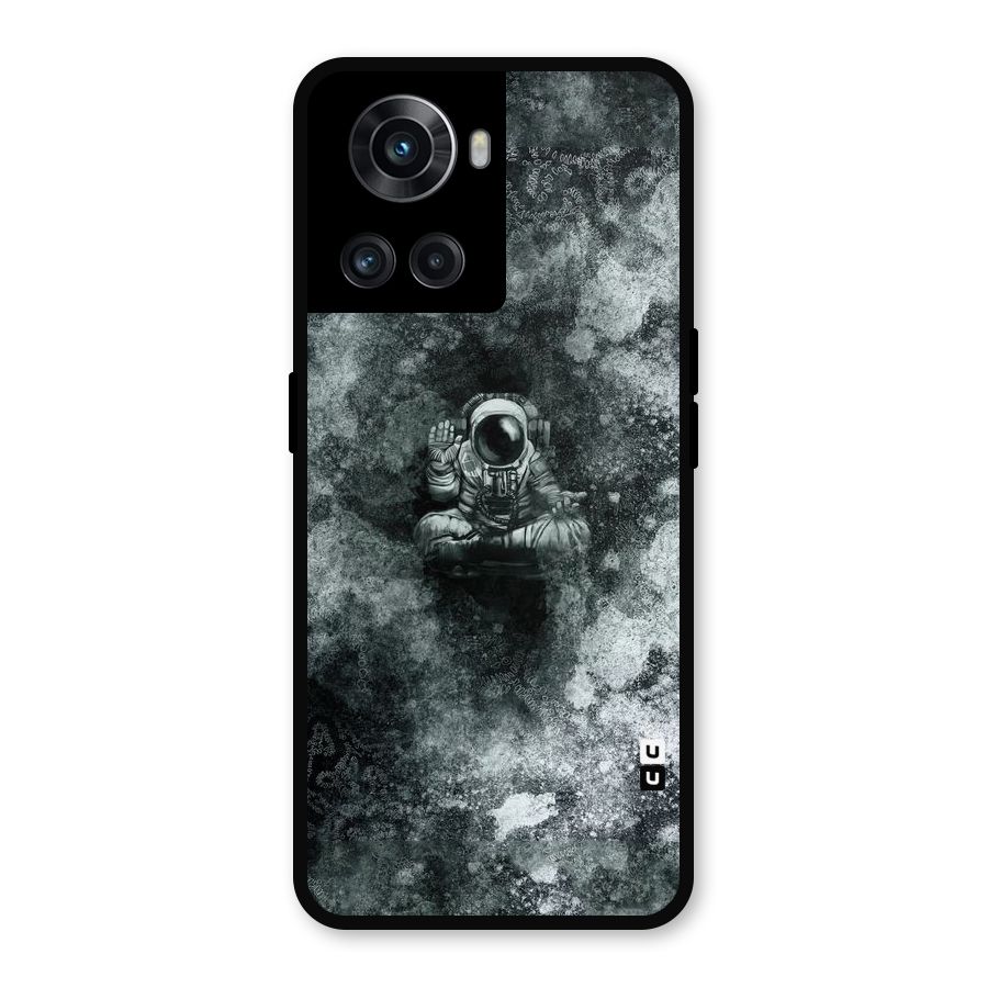 Meditating Spaceman Metal Back Case for OnePlus 10R
