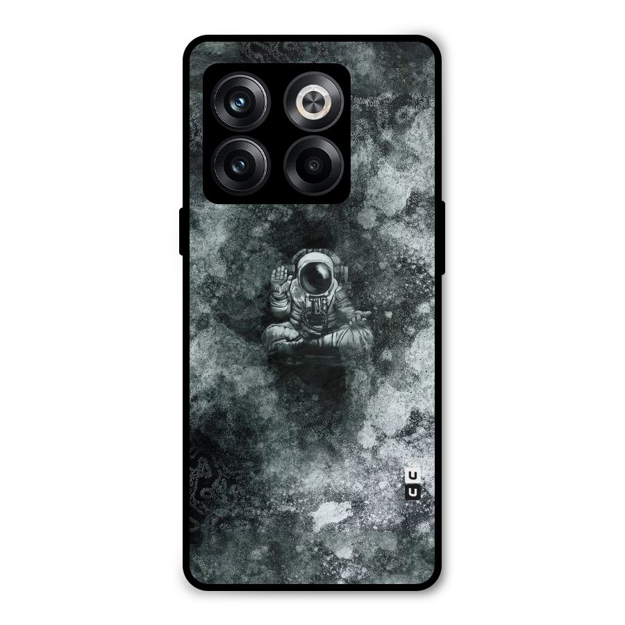 Meditating Spaceman Metal Back Case for OnePlus 10T
