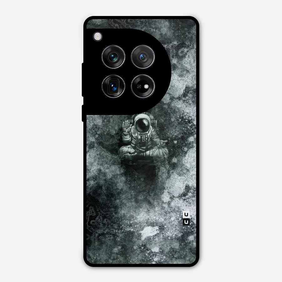 Meditating Spaceman Metal Back Case for OnePlus 12