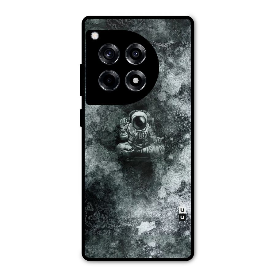 Meditating Spaceman Metal Back Case for OnePlus 12R