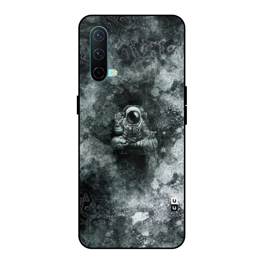 Meditating Spaceman Metal Back Case for OnePlus Nord CE 5G