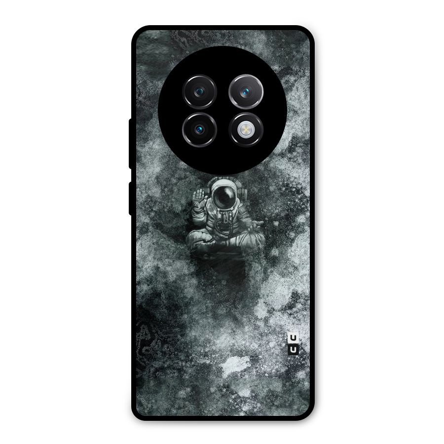 Meditating Spaceman Metal Back Case for Realme 13 Plus