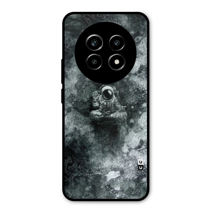 Meditating Spaceman Metal Back Case for Realme 13 Pro
