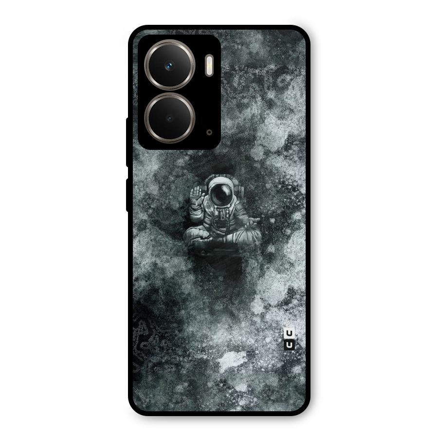 Meditating Spaceman Metal Back Case for Realme P3