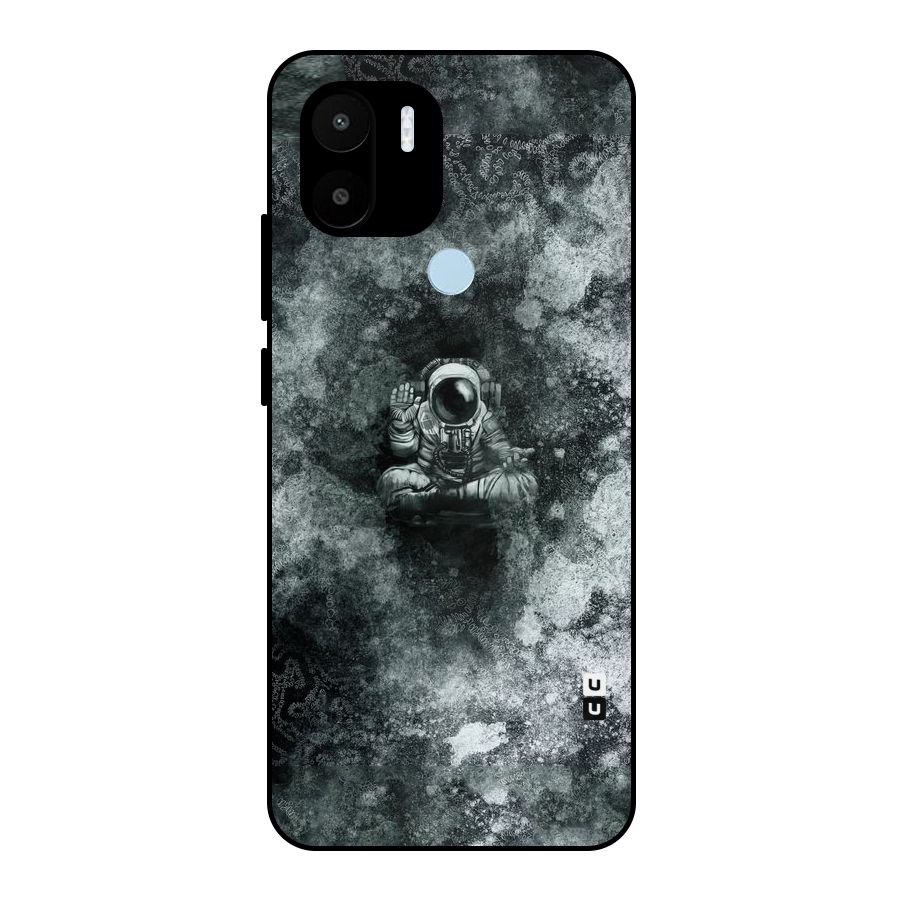 Meditating Spaceman Metal Back Case for Redmi A1+