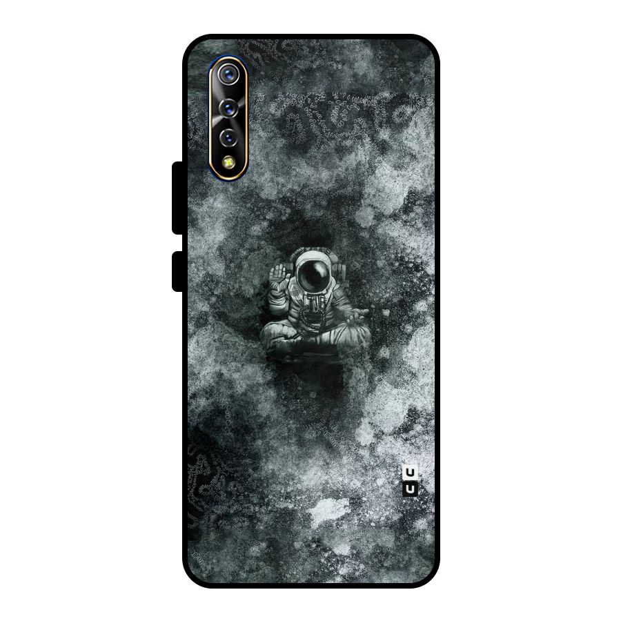 Meditating Spaceman Metal Back Case for Vivo S1