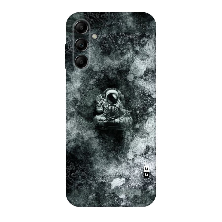 Meditating Spaceman Original Polycarbonate Back Case for Galaxy A14 5G
