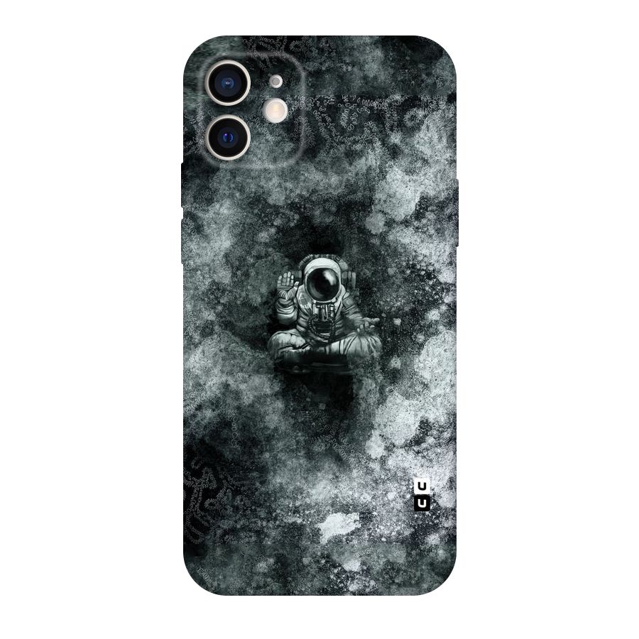 Meditating Spaceman Original Polycarbonate Back Case for iPhone 12