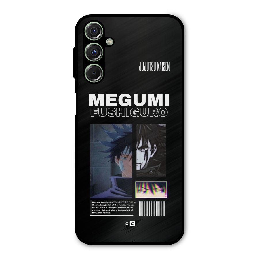 Megumi Fushiguro Metal Back Case for Galaxy F34