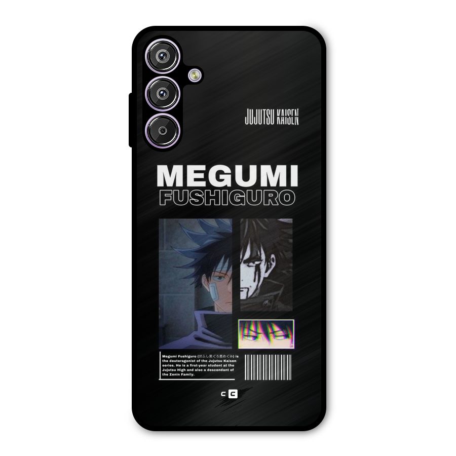 Megumi Fushiguro Metal Back Case for Galaxy M15