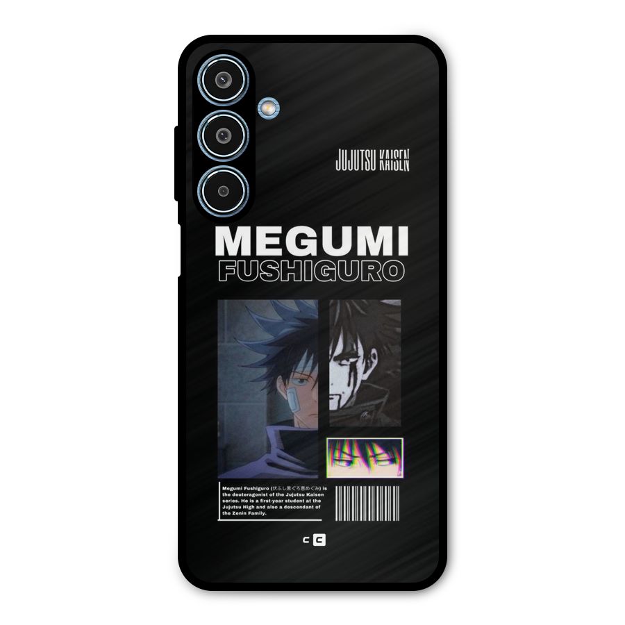 Megumi Fushiguro Metal Back Case for Galaxy M35