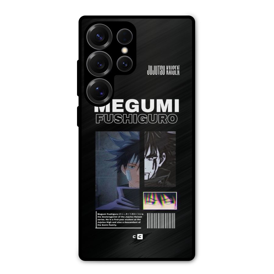 Megumi Fushiguro Metal Back Case for Galaxy S25 Ultra