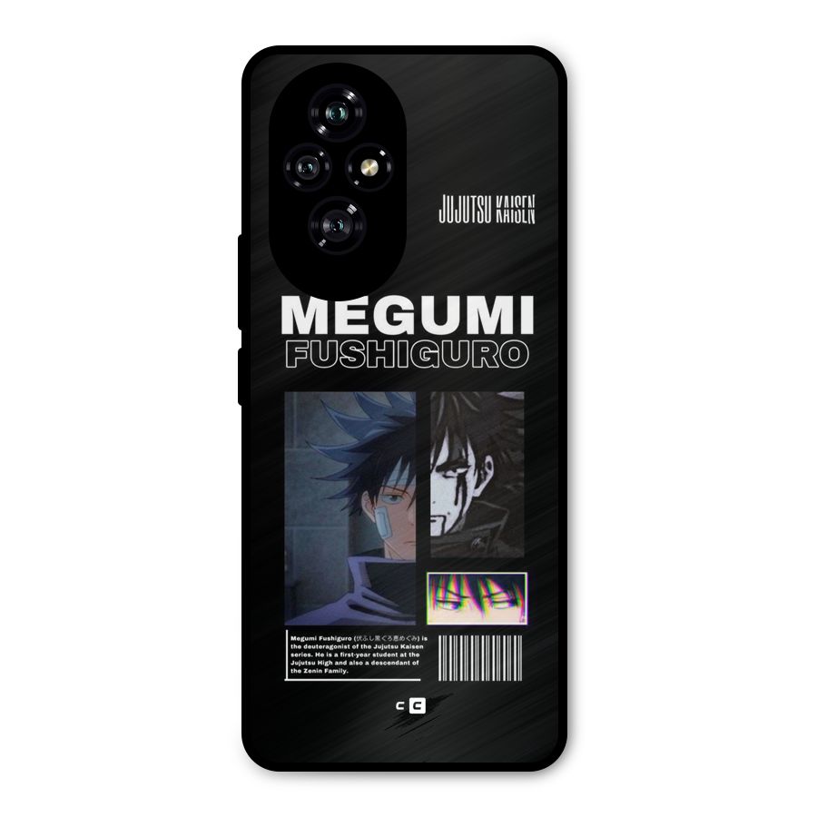 Megumi Fushiguro Metal Back Case for Honor 200