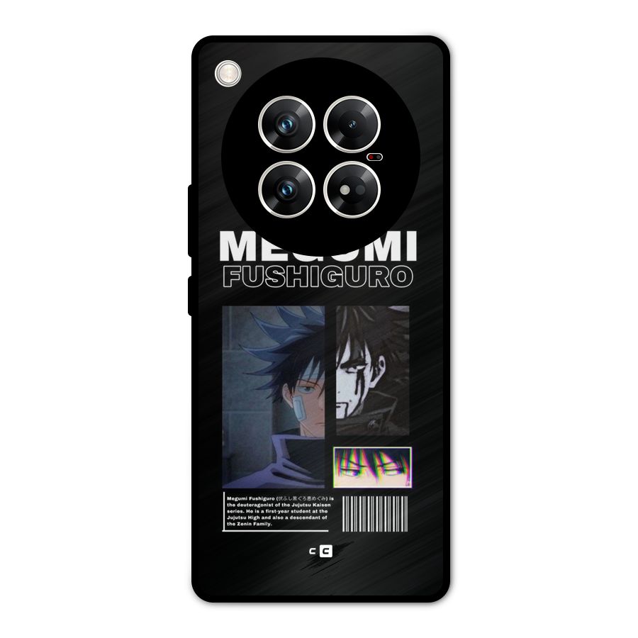 Megumi Fushiguro Metal Back Case for Infinix Zero 40 5G