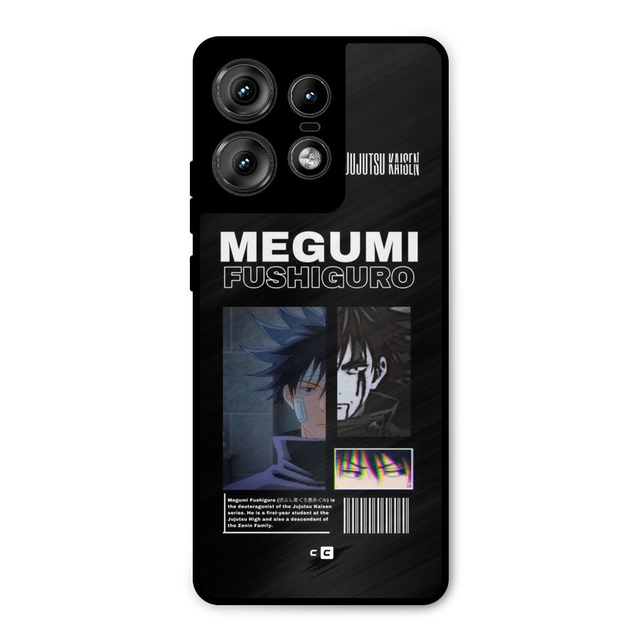 Megumi Fushiguro Metal Back Case for Motorola Edge 50 Pro