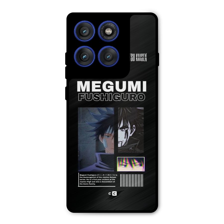 Megumi Fushiguro Metal Back Case for Motorola Edge 60 Pro