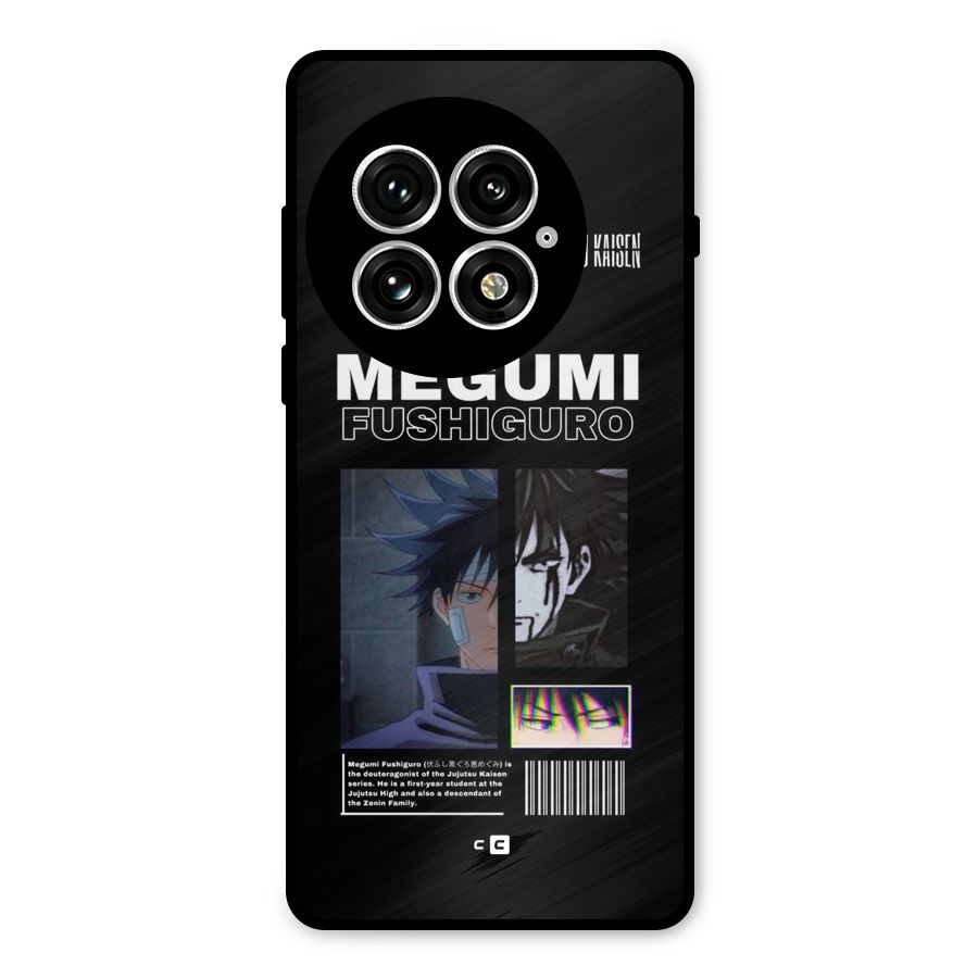Megumi Fushiguro Metal Back Case for OnePlus 13