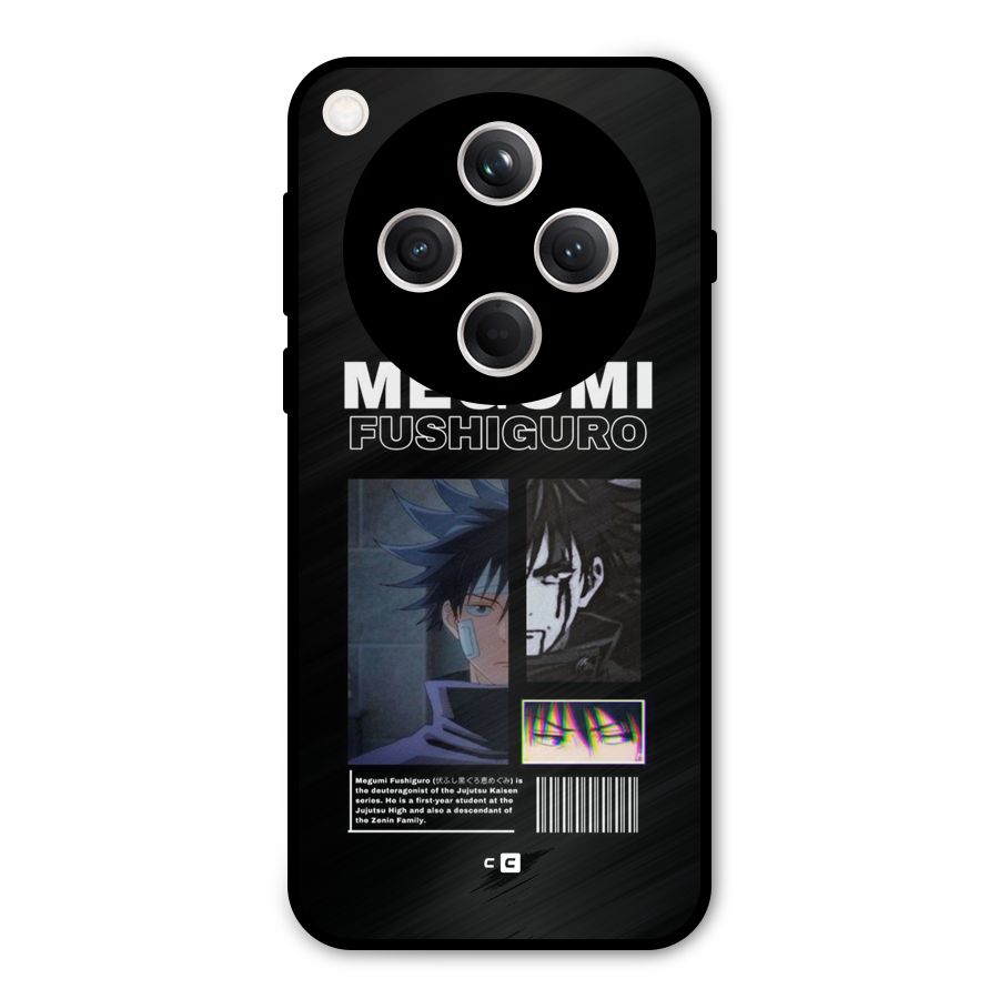 Megumi Fushiguro Metal Back Case for Oppo Find X8