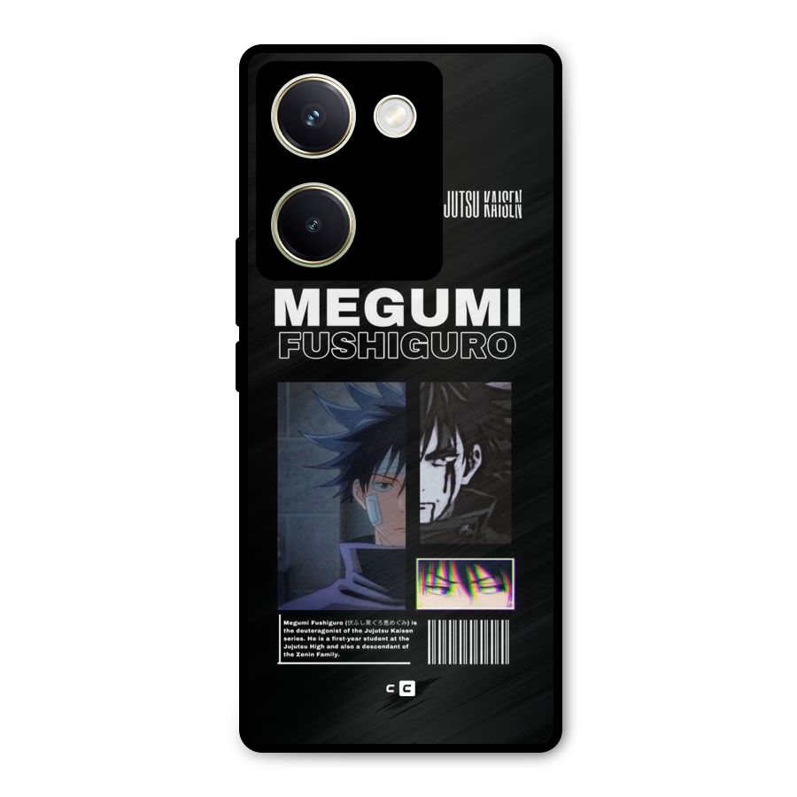 Megumi Fushiguro Metal Back Case for Vivo Y200 Pro