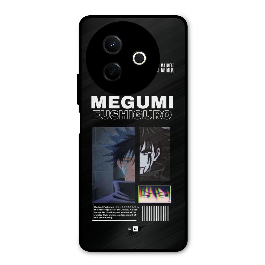 Megumi Fushiguro Metal Back Case for Vivo Y39