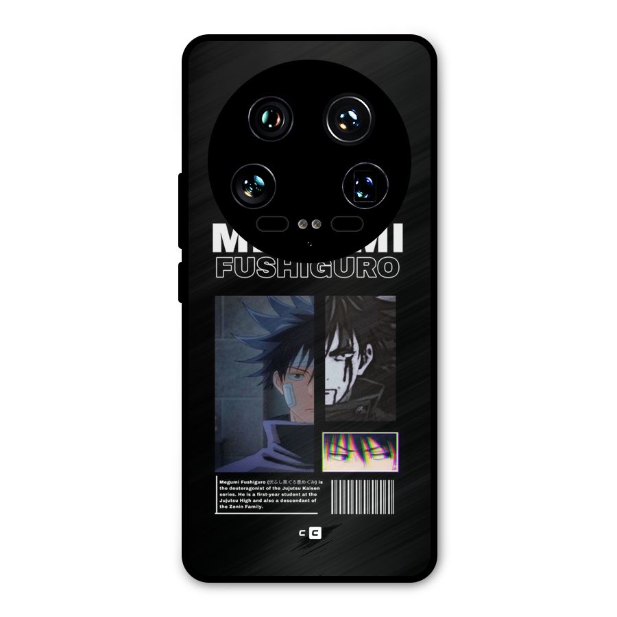 Megumi Fushiguro Metal Back Case for Xiaomi 14 Ultra