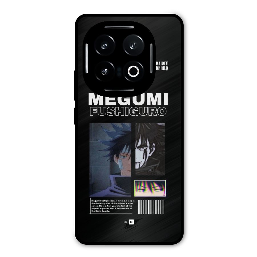 Megumi Fushiguro Metal Back Case for iQOO 13
