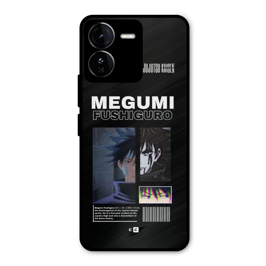 Megumi Fushiguro Metal Back Case for iQOO Z9